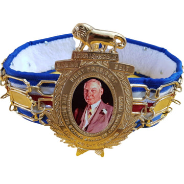 Lord Lonsdale Lightweight Boxing Championship First President Title Belt