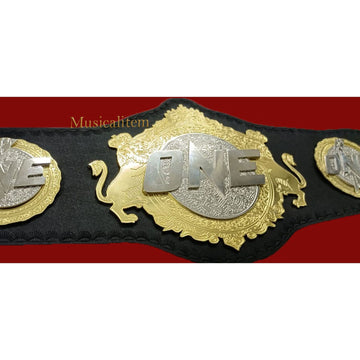 One World Fc MMA Championship Title Belt