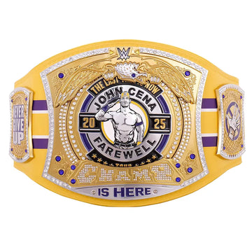 WWE John Cena Farewell Tour 2025 Bakersfield Spinner Championship Belt
