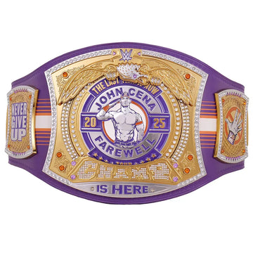 WWE John Cena Farewell Tour 2025 Phoenix Spinner Championship Belt