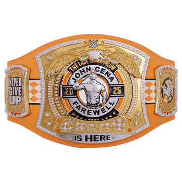 WWE John Cena Farewell Tour 2025 Knoxville Spinner Championship Belt