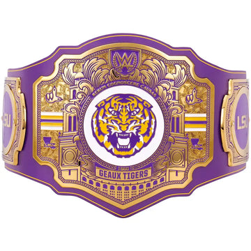 WWE LSU Tigers College Legacy Championship Title Belt