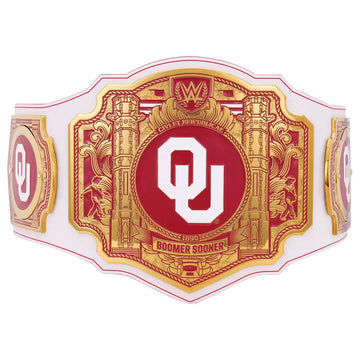 WWE Oklahoma Sooners College Legacy Championship Title Belt
