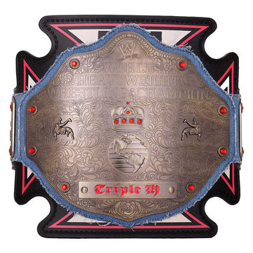 WWE Triple H 30 Years Evolution World Heavyweight Championship Title Belt
