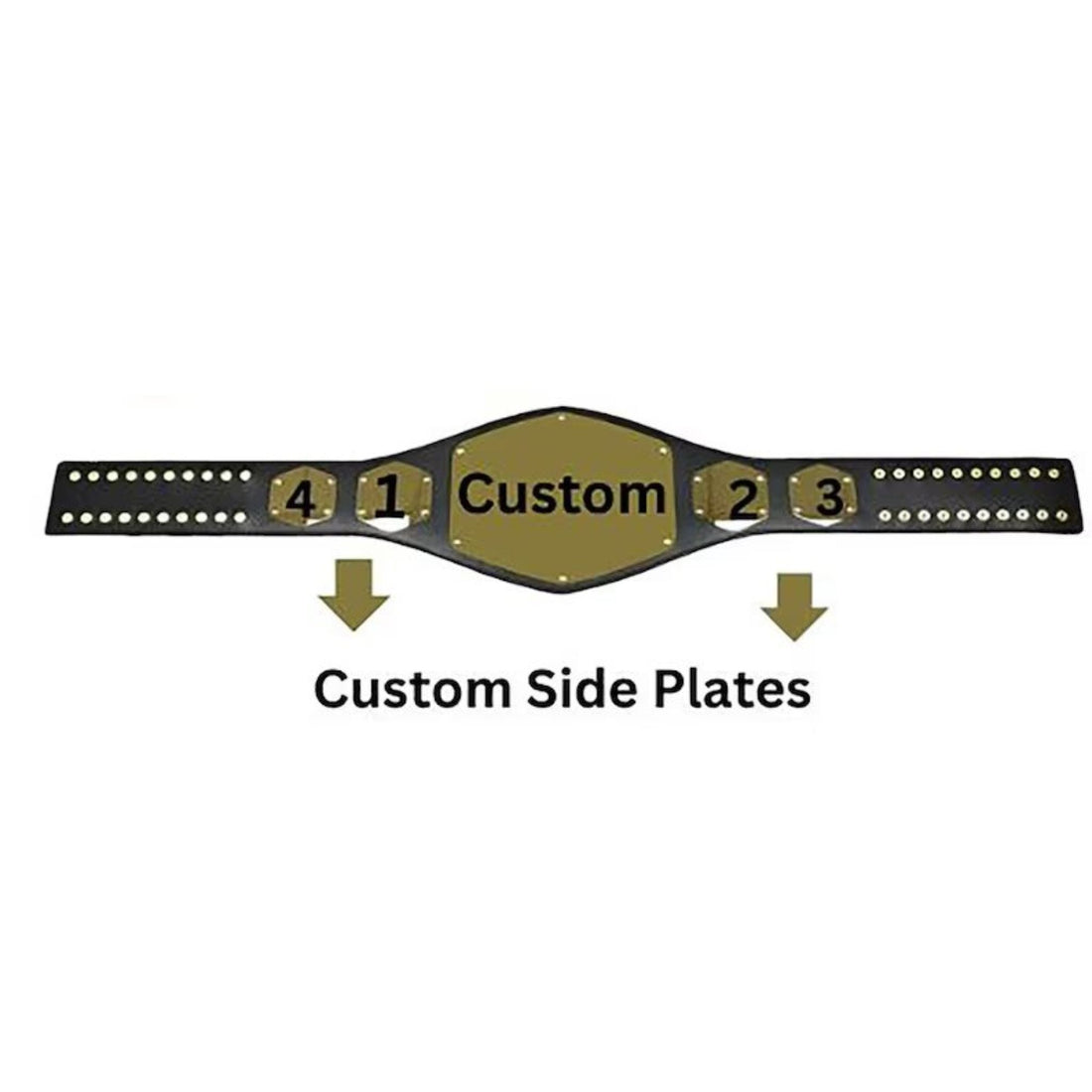 Fully Custom Made Championship  Title Belt