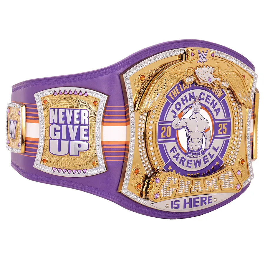 WWE John Cena Farewell Tour 2025 Phoenix Spinner Championship Belt