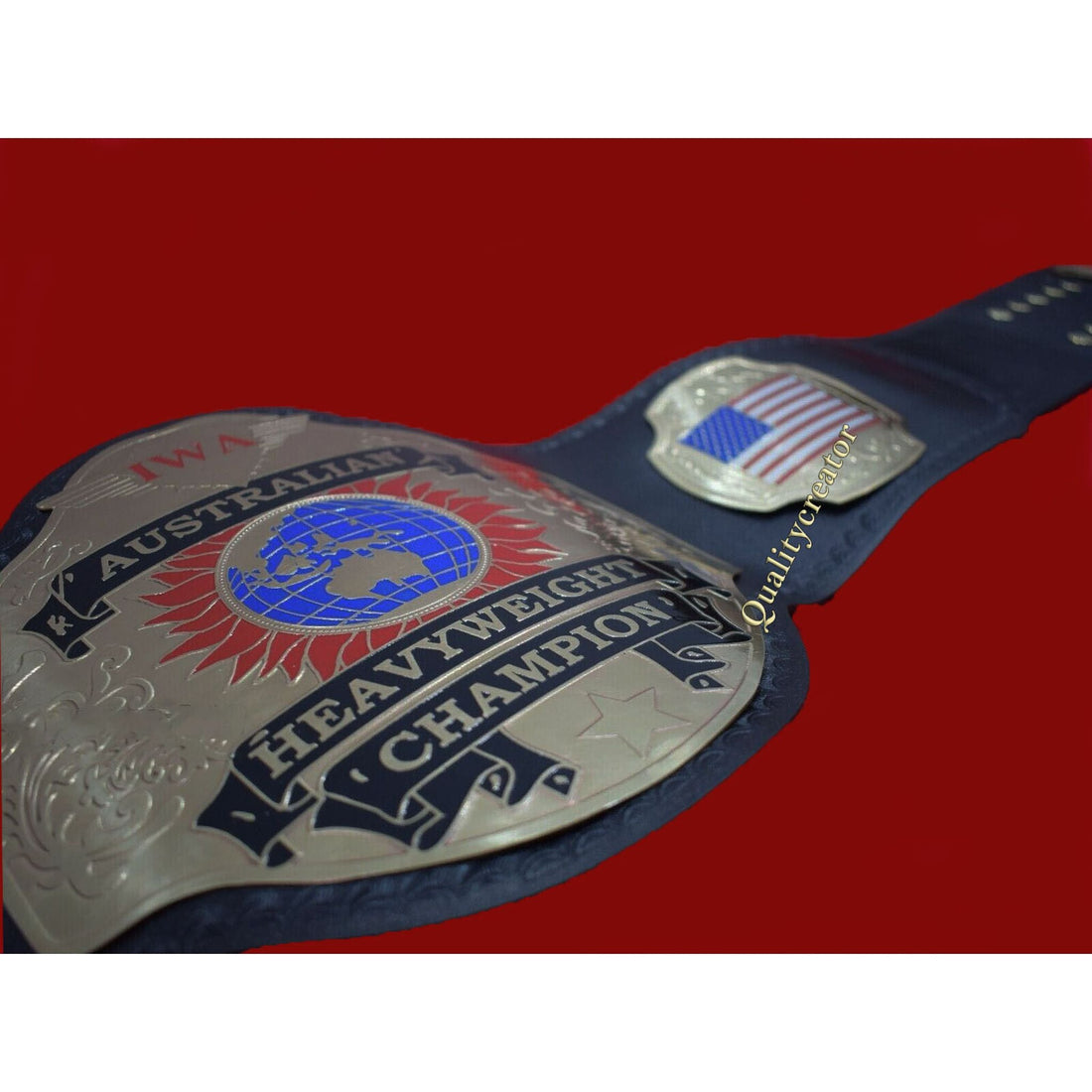 New IWA Australian Heavyweight Championship  Title Belt