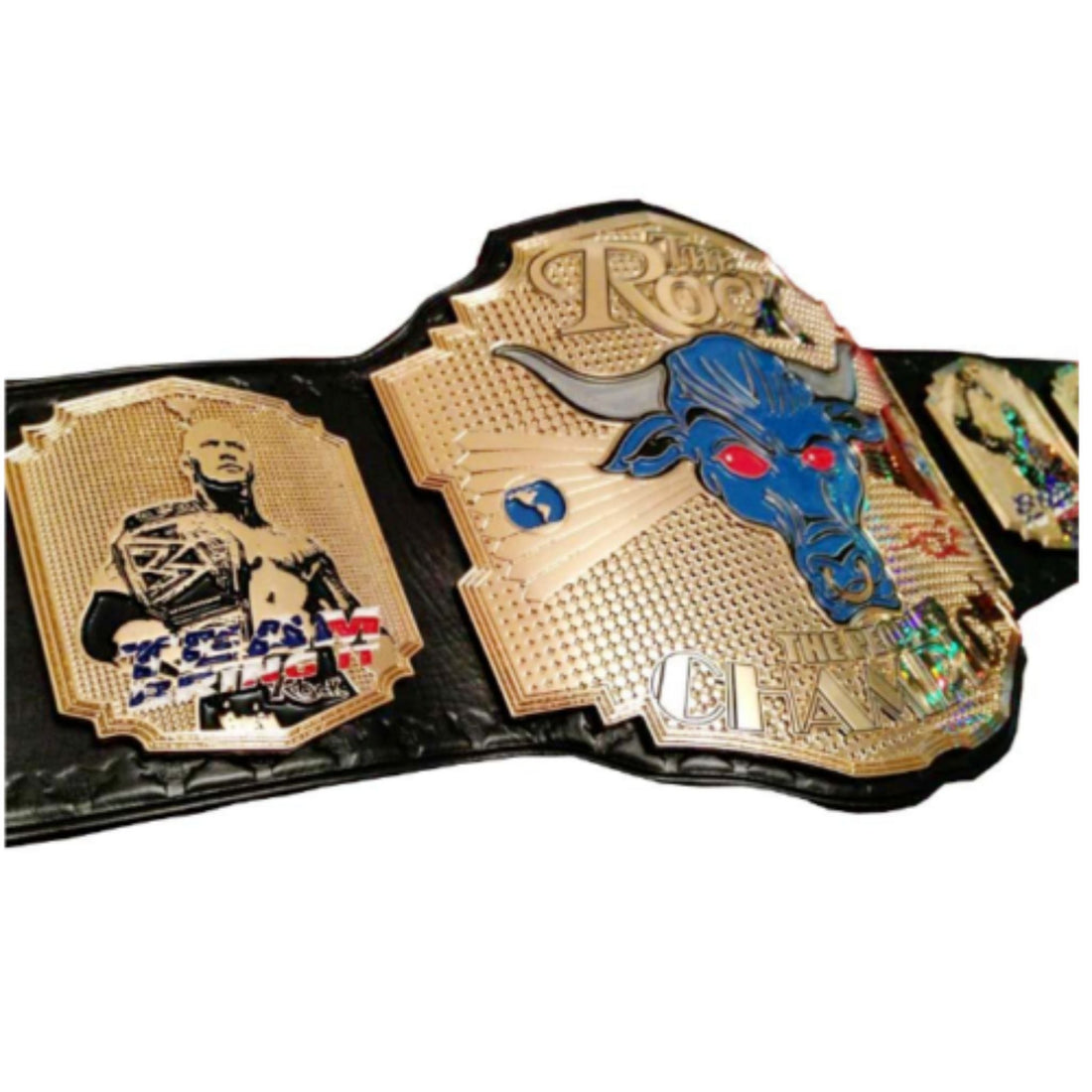 The Rock Brahma Peoples Champion  Title Belt