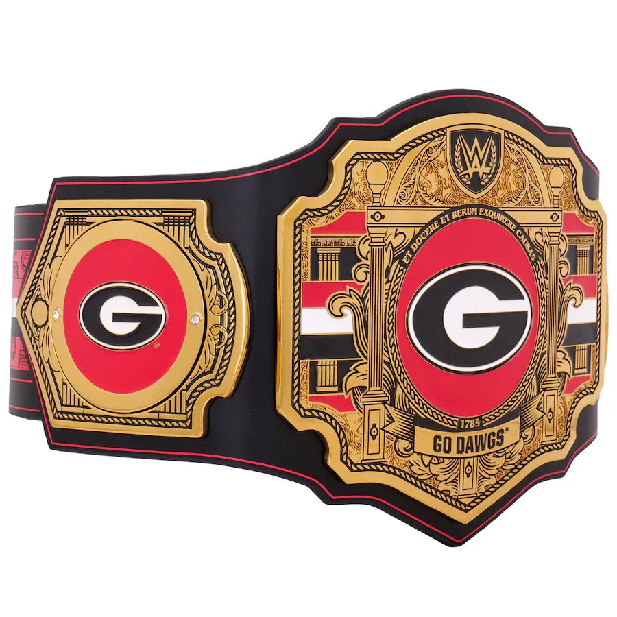 WWE Georgia Bulldogs College Legacy Championship Title Belt