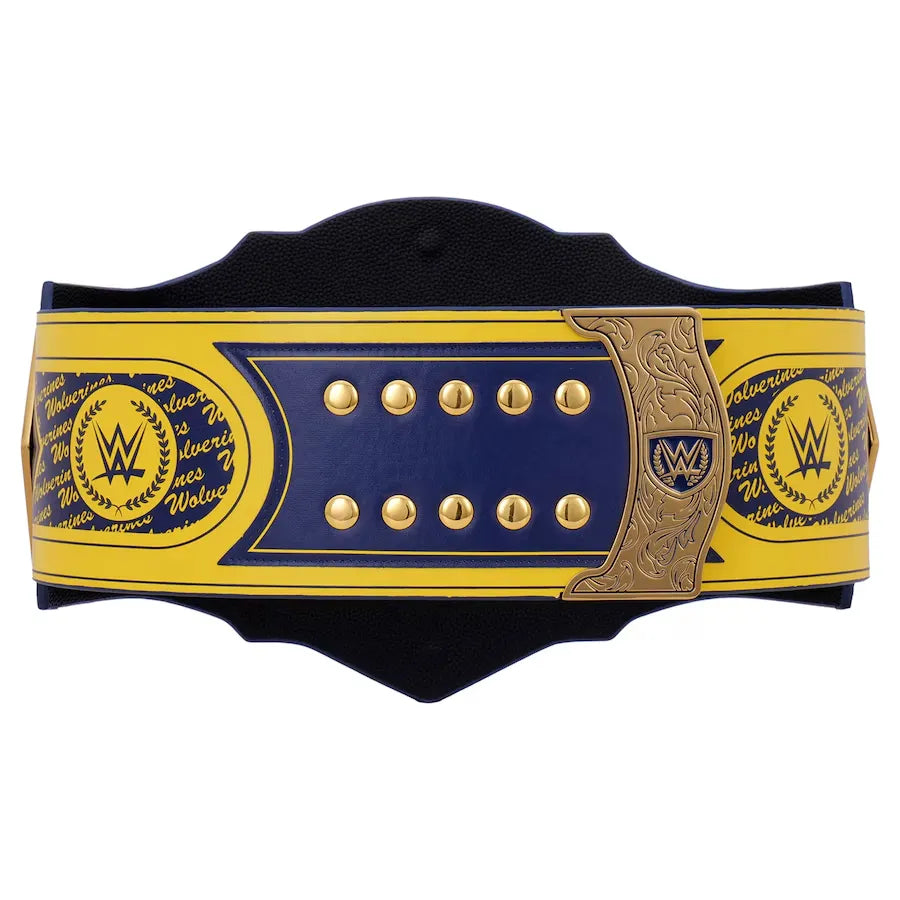 WWE Michigan Wolverines College Legacy Championship Title Belt