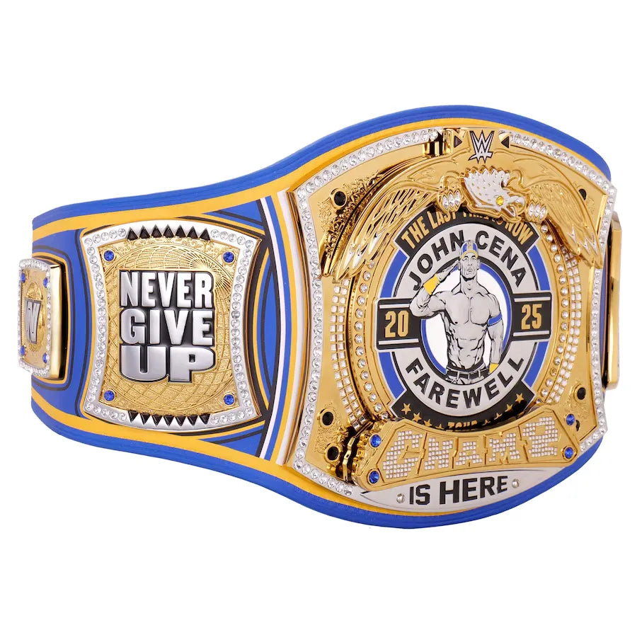 WWE John Cena 2025 Money In The Bank Spinner Championship Belt