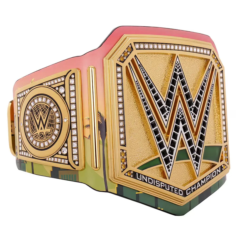 WWE Money In The Bank 2025 Los Angeles Undisputed Championship Belt