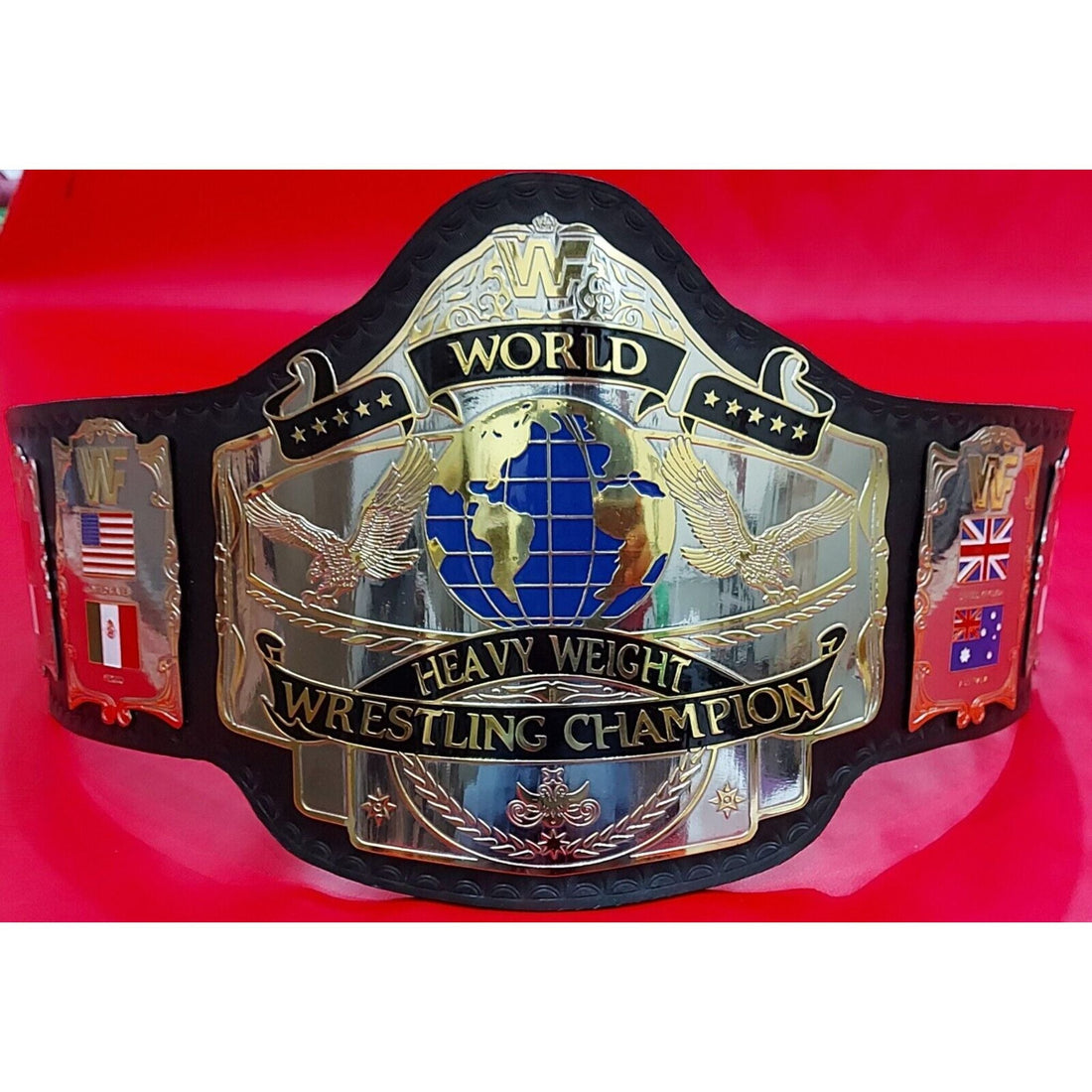 WWF Hulk Hogan 86 Wrestling Championship  Title Belt