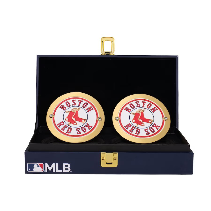 Boston Red Sox Championship  Side Plate Box Set