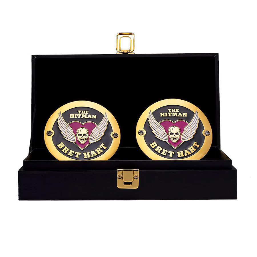 Bret Hart Championship  Side Plate Box Set