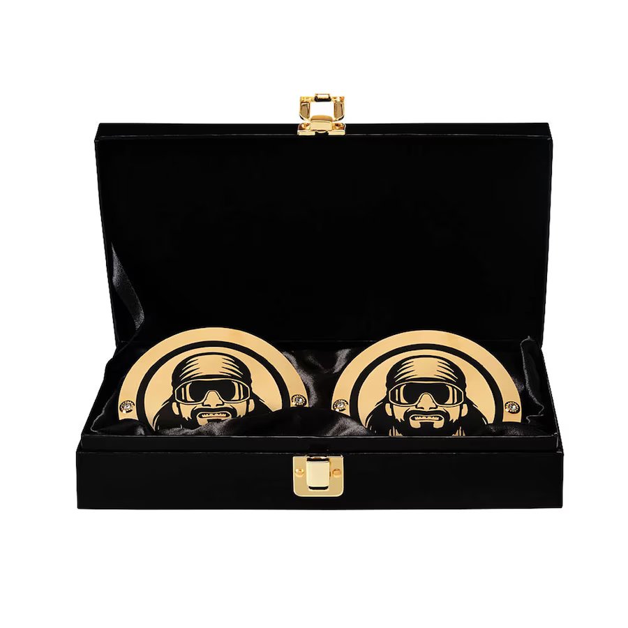 Macho Man Randy Savage Championship Side Plates Box Set