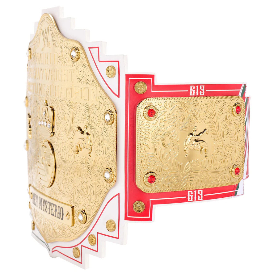 Rey Mysterio 20th Anniversary Signature Series Championship  Title Belt