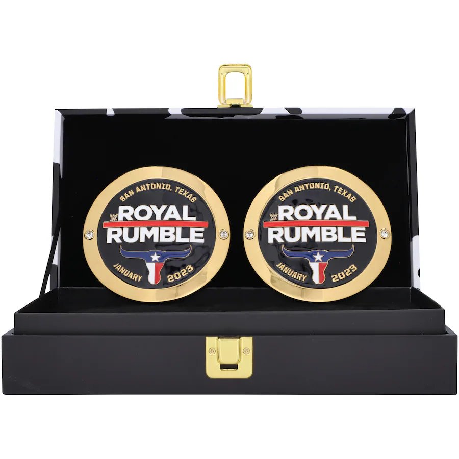 Royal Rumble 2023  Side Plate Box Set