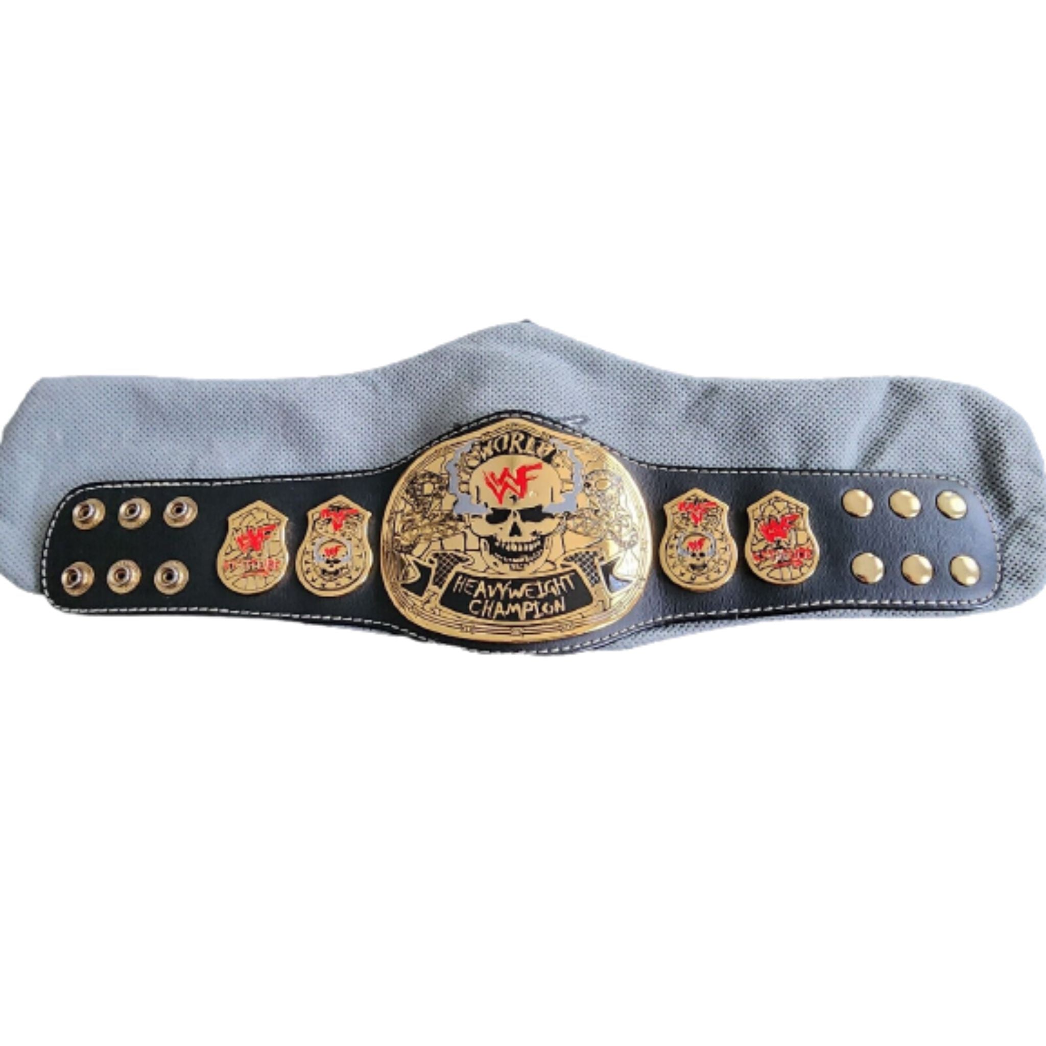 smoking Skull Championship Wrestling Title Belt