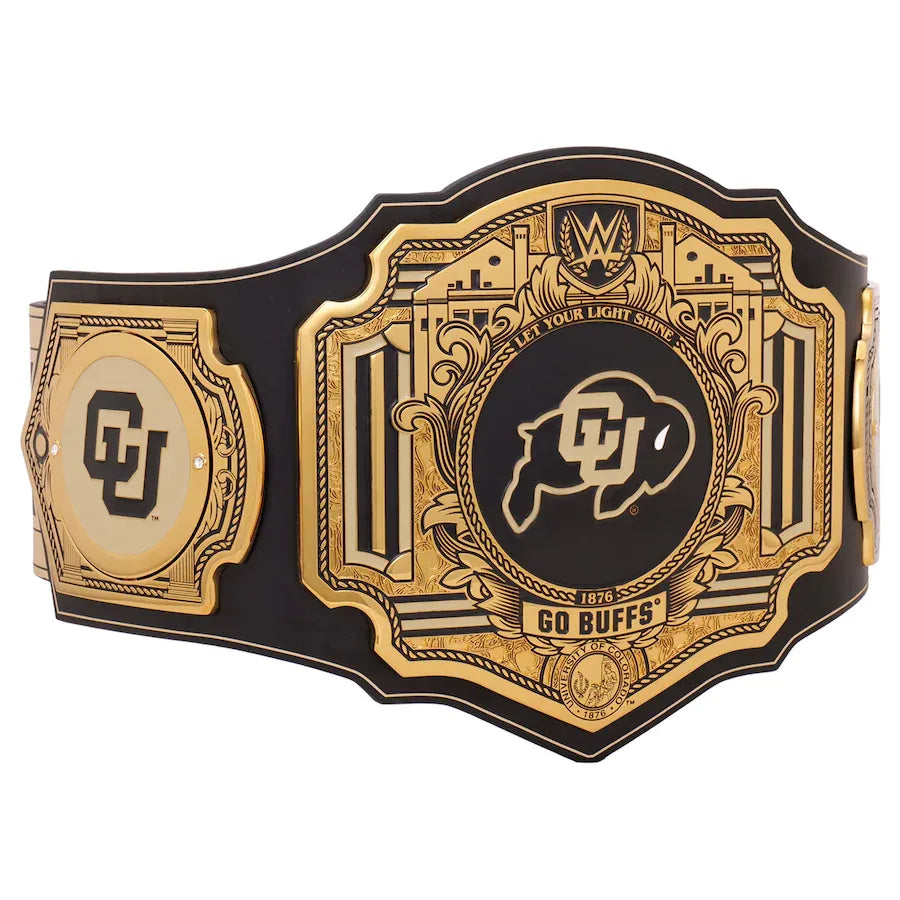 WWE Colorado Buffaloes College Legacy Championship Title Belt