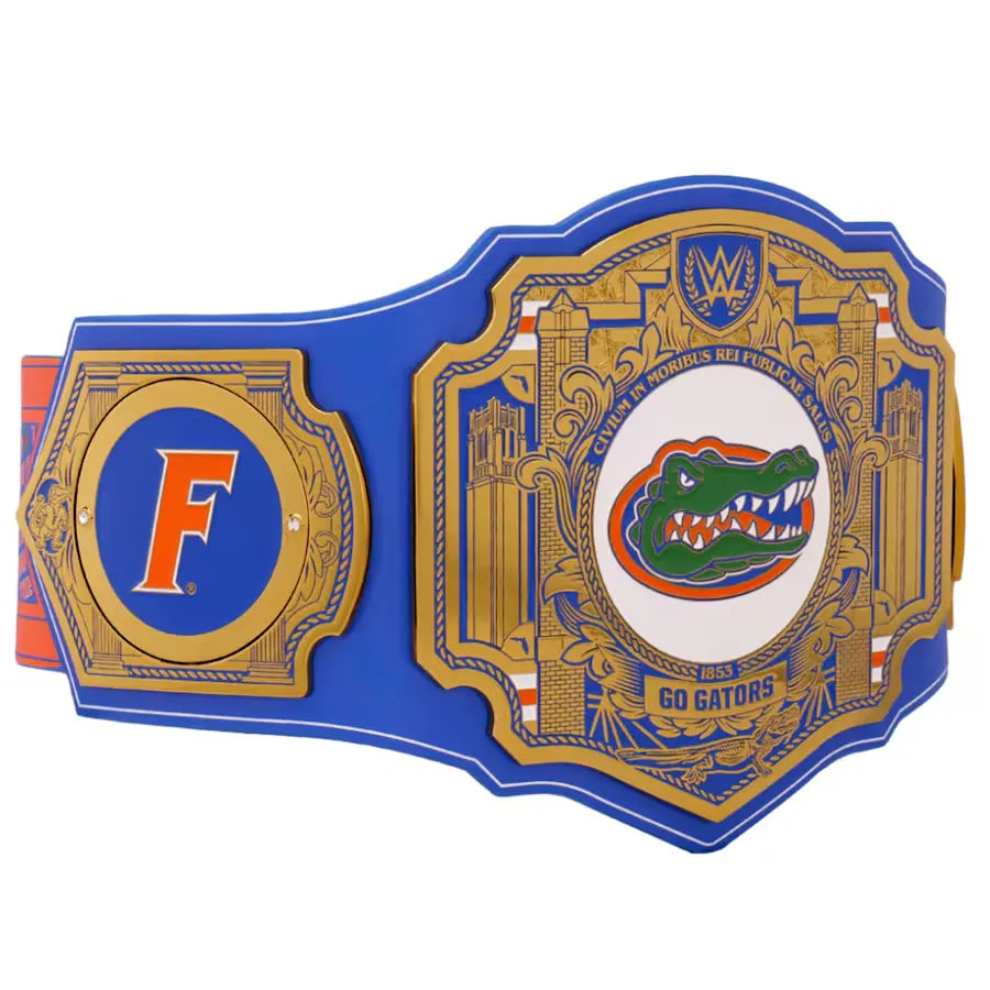 WWE Florida Gators College Legacy Championship Title Belt