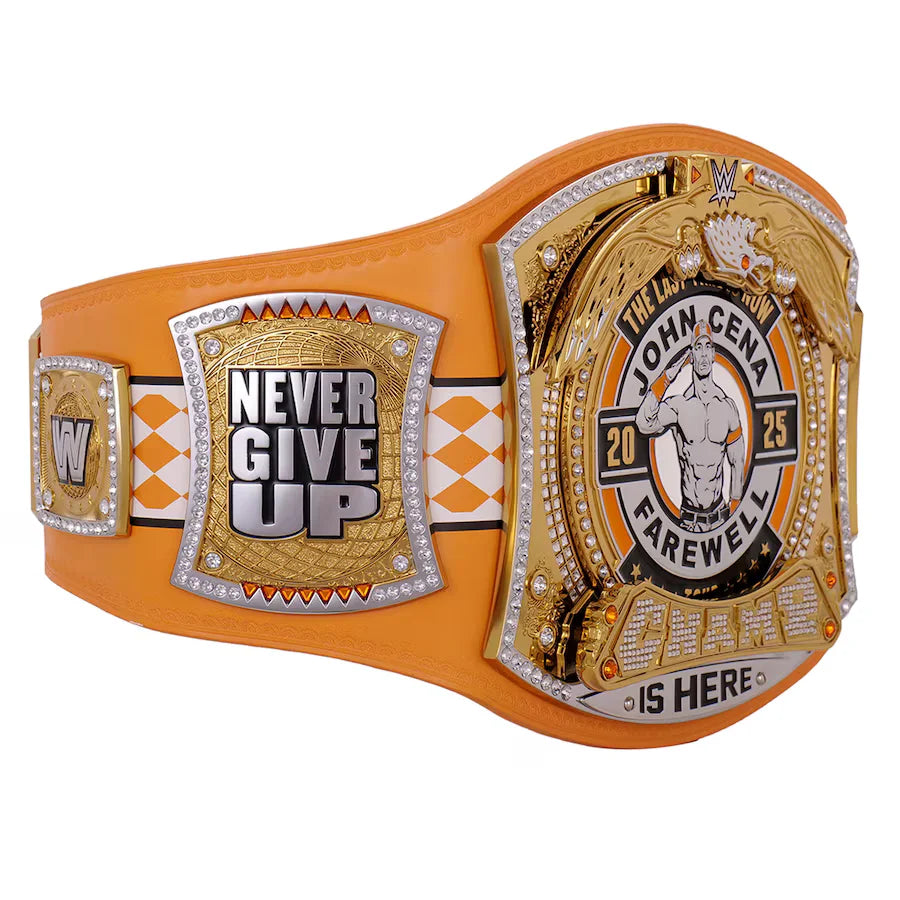 WWE John Cena Farewell Tour 2025 Knoxville Spinner Championship Belt