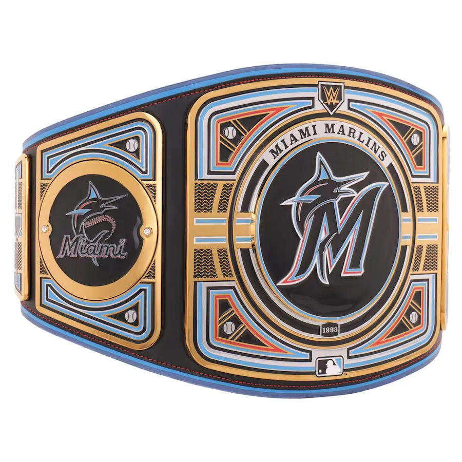 WWE Miami Marlins MLB Legacy Championship Title Belt