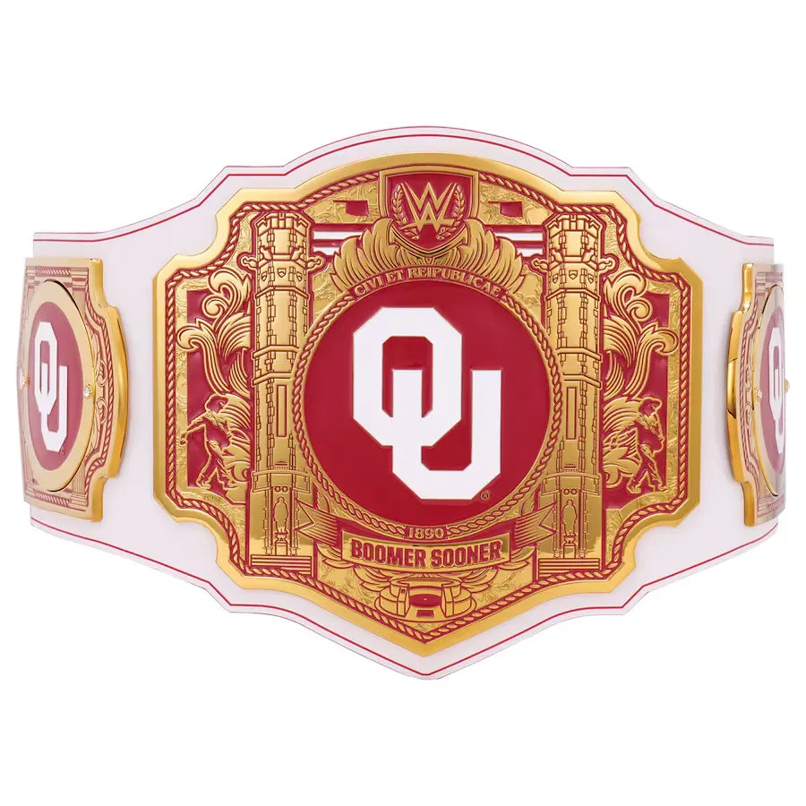 WWE Oklahoma Sooners College Legacy Championship Title Belt