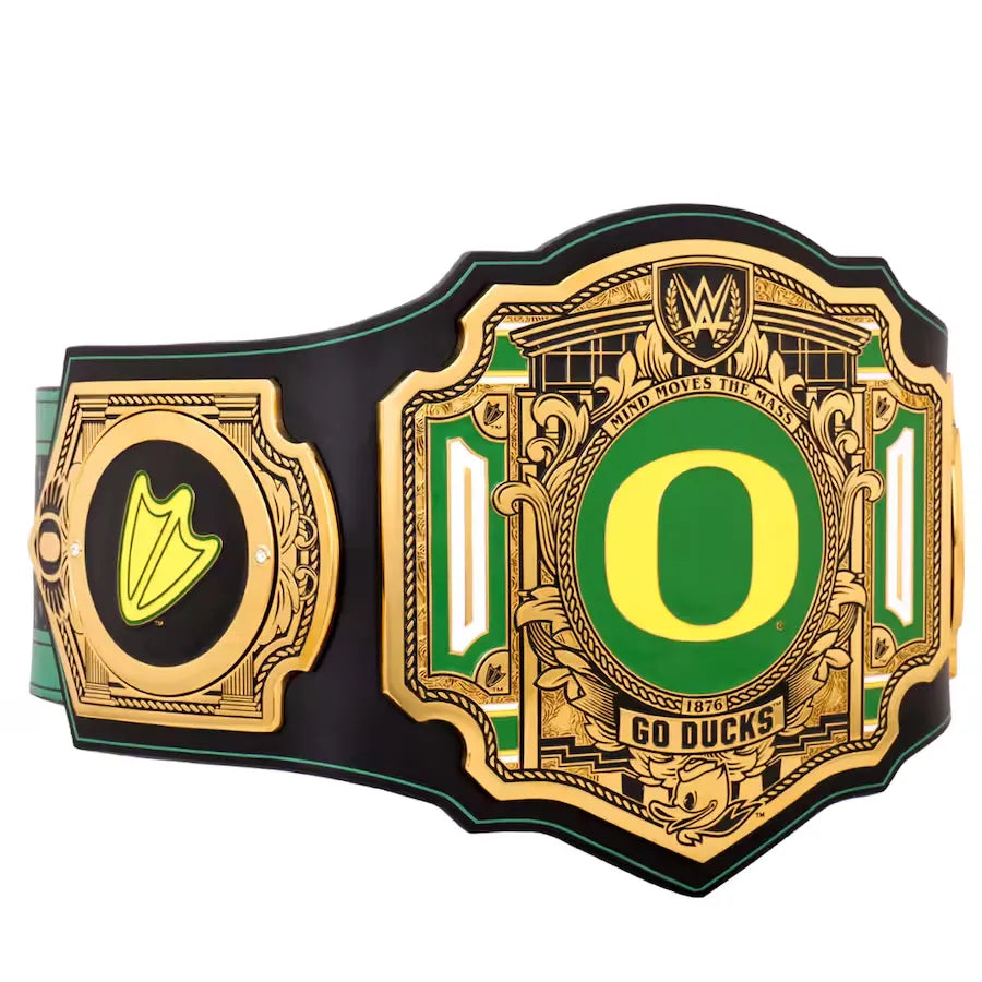 WWE Oregon Ducks College Legacy Championship Title Belt