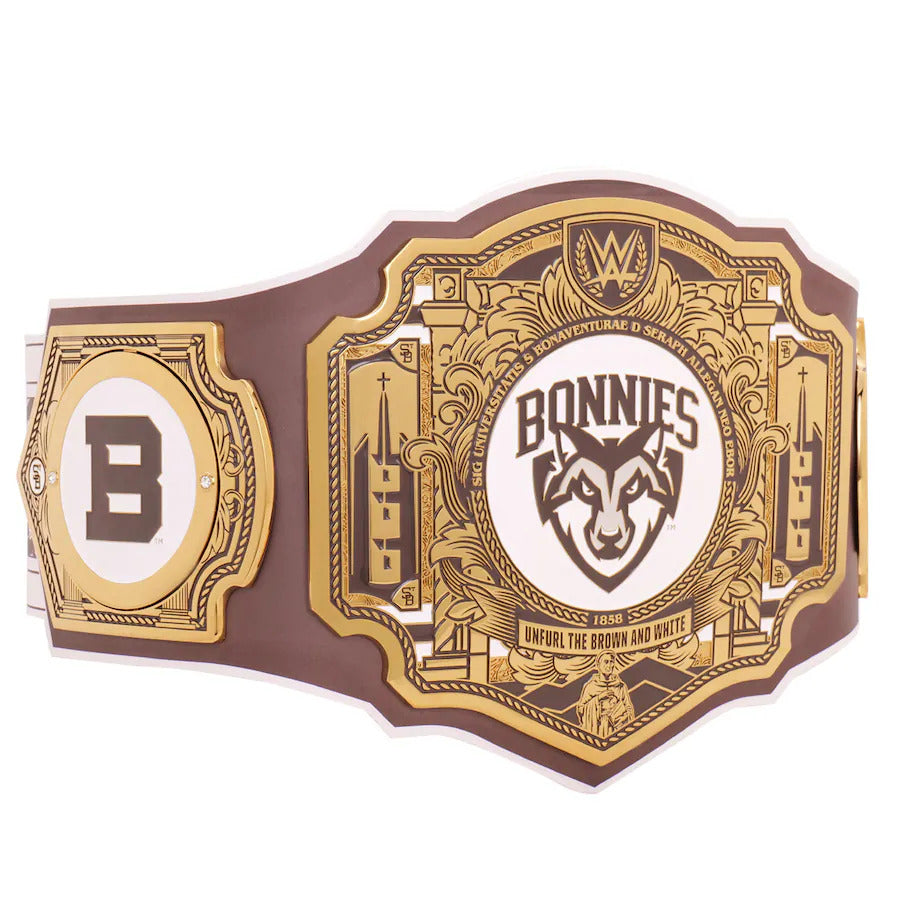 WWE St. Bonaventure Bonnies Legacy Championship Title Belt