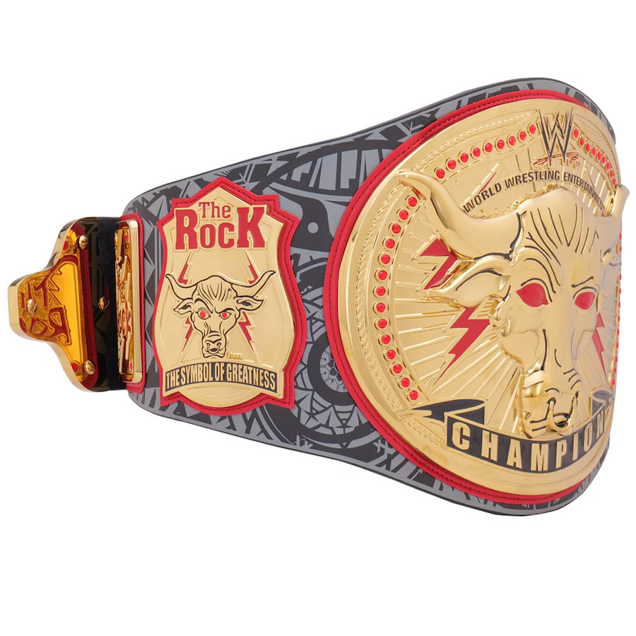 WWE The Rock Signature Series  Title Belt